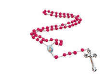 Load image into Gallery viewer, Sacred Heart Rosary (Various Colours)